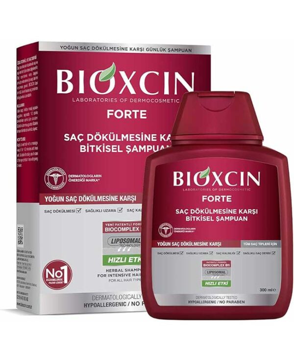 شامپو بیوکسین قرمز BIOXCIN ضد ریزش مو - Image 1