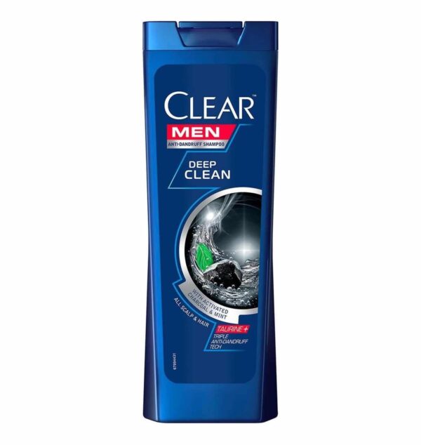 شامپو کلیر اروپایی400میل ذغالی مدلCLEAR DEEP CLEAN - Image 1