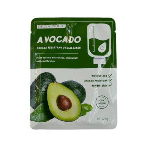 ماسک ورقهای ضد چین و چروک صورت مدل آووکادو