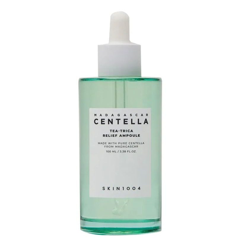 SKIN1004-Madagascar-Centella-Tea-Trica-Ampoule-100-ml-3-e1716210714543 آمپول سنتلا ماداگاسکار Skin 1004 Madagascar Centella مدل Tea-Trica حجم 100 میل - تصویر 1