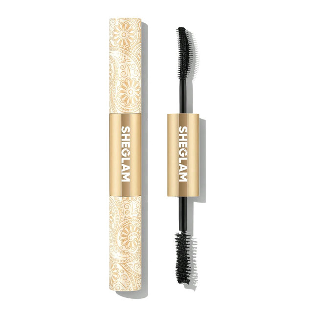 1739020549SHEGLAM-All-In-One-24k-Multi-Effect-Mascara4-e1752619427923 ریمل حجمدهنده و بلندکننده و تقویت مژه دوطرفه شیگلم Sheglam مدل All‑In‑One 24k Multi‑Effect - تصویر 1