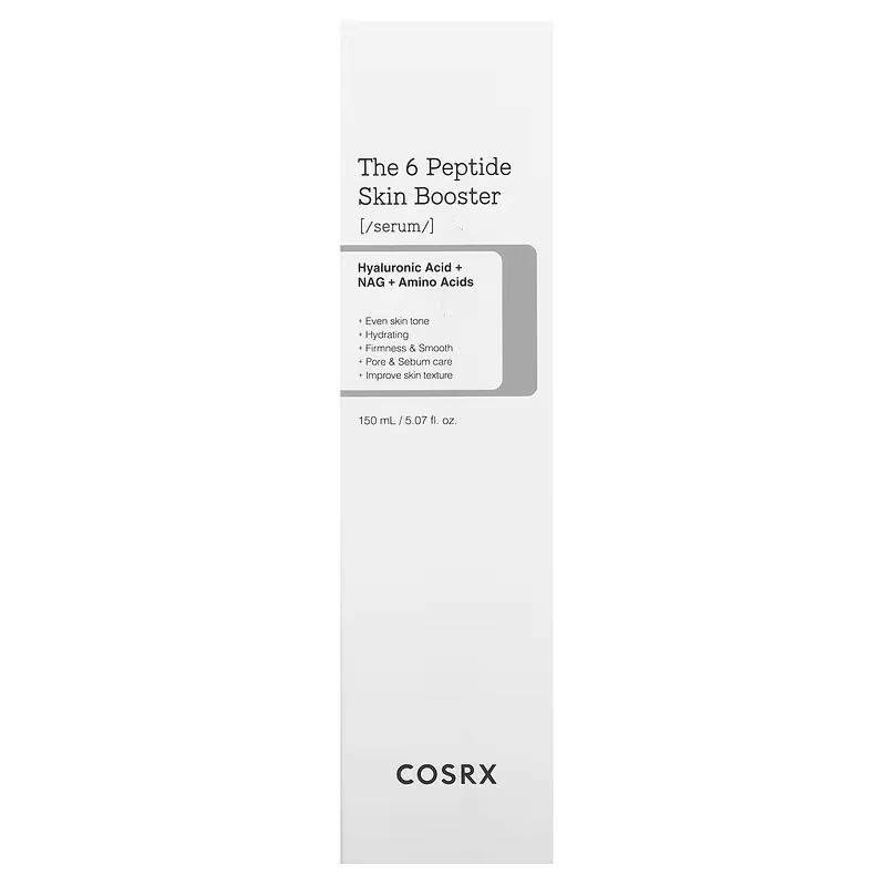 cosrx-the-6-peptide-skin-booster-masokala-com پپتاید 6 کاره کوزارکس Cosrx مدل 6 Peptide Skin Booster حجم 150 میل - تصویر 1