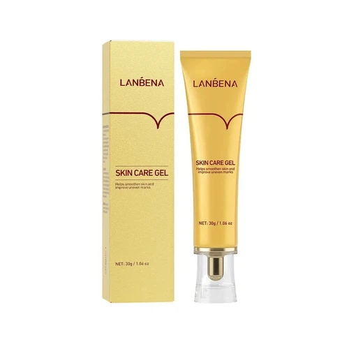 lanbena-skin-care-gel-30gr ژل ترمیم کننده جای جوش و اسکار و زخم لانبنا Lanbena مدل Skin Care Gel بسته 30 گرمی - تصویر 1