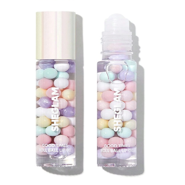 sheglam-roll-on-lip-oil-4g-masokala روغن لب نارگیل مرطوب و براق کننده شیگلم Sheglam - تصویر 1